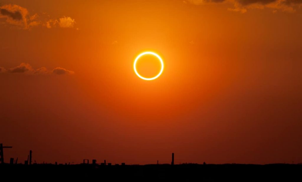 Esquenta para o eclipse solar anular ascenda digital noticia