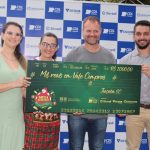 Entrega premio mega sorteio cdl joacaba primeiros vencedores ascenda digital 19