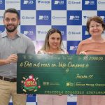 Entrega premio mega sorteio cdl joacaba primeiros vencedores ascenda digital 6