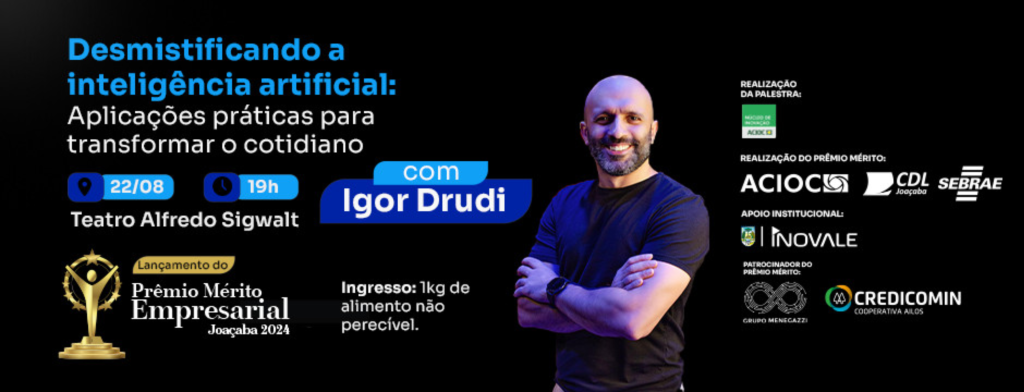 banner desmistificando a inteligencia artificial cdl joacaba empresas ascenda digital noticias