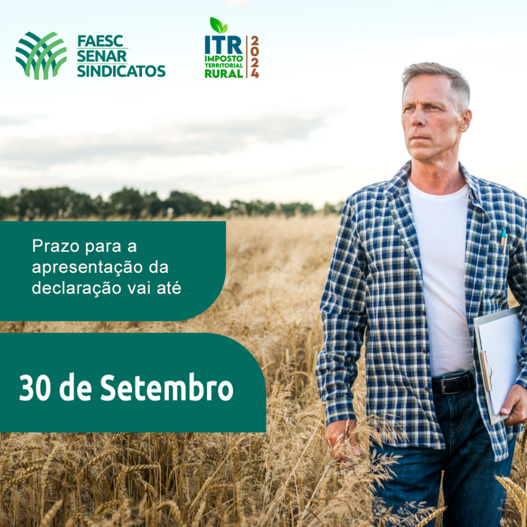 declaracao itr produtor rural faesc senar ascenda digital noticias