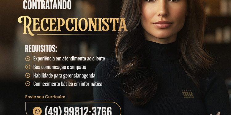 mit barber club contrata recepcionista empresa joacaba ascenda digital noticia