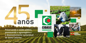 ANIVERSARIO CIDASC 2024 Noticia 45 anos Cidasc 2024 FINAL final AGORA VAI 1