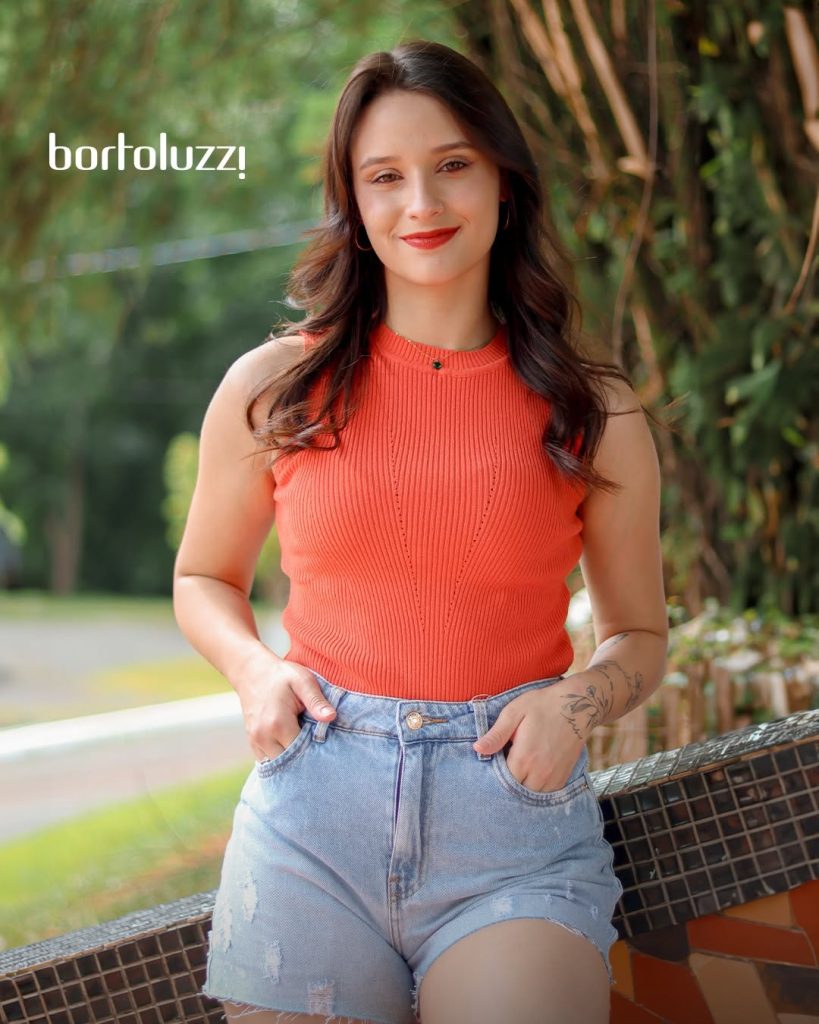 loja bortoluzzi moda verao feminino look fresco shorts jeans blusinha melhores marcar ascenda digital joacaba