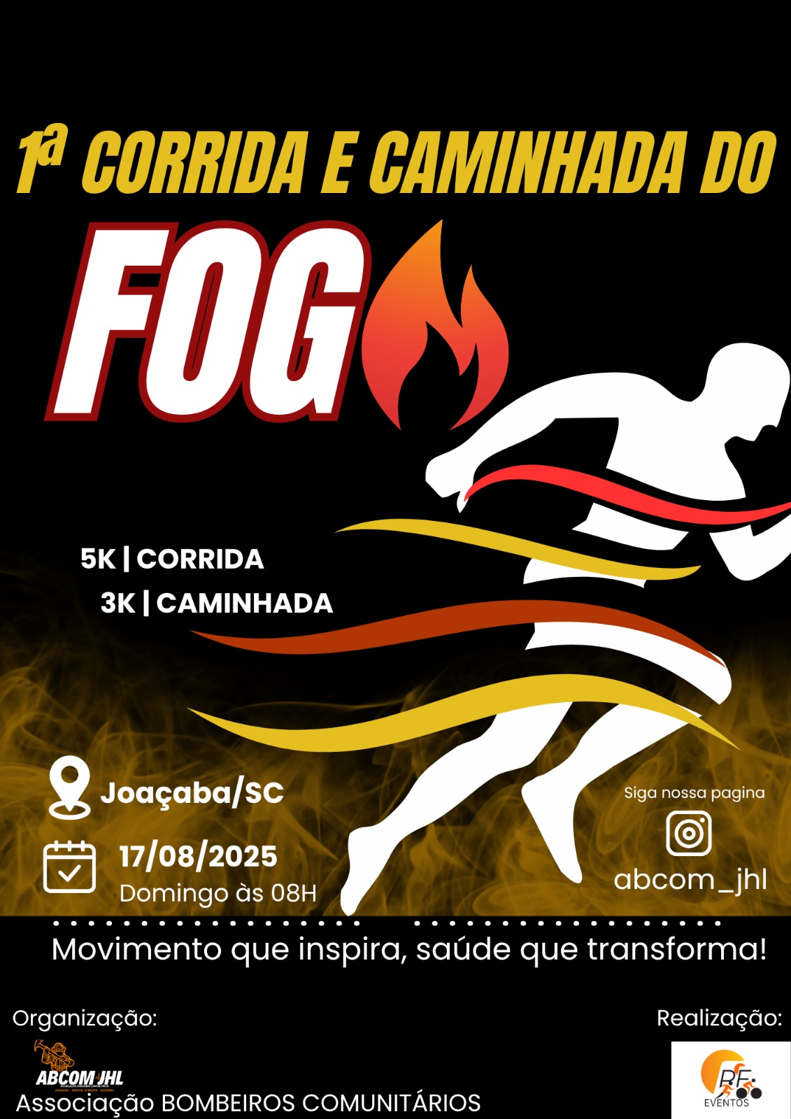 corrida do fogo