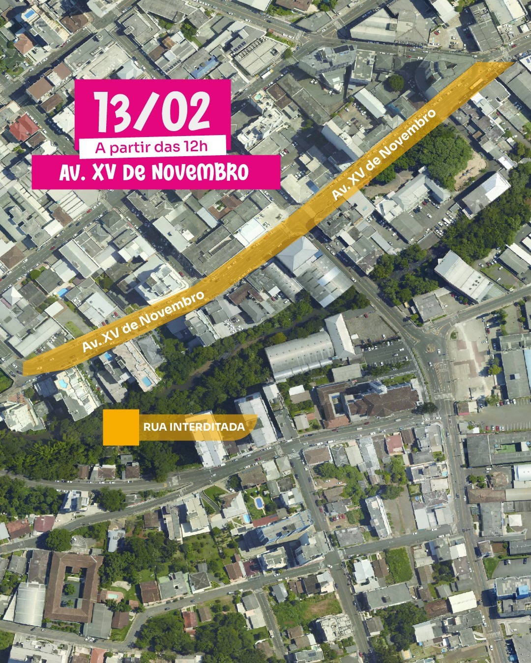 Departamento de Trânsito de Joaçaba divulga alterações para o Carnaval 12 trans8