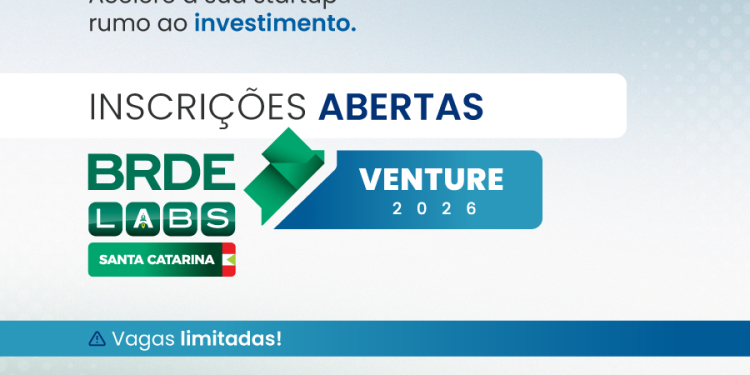 BRDE Labs SC 2026: programa de aceleração abre inscrições para startups catarinenses na etapa Venture 1 brde1903
