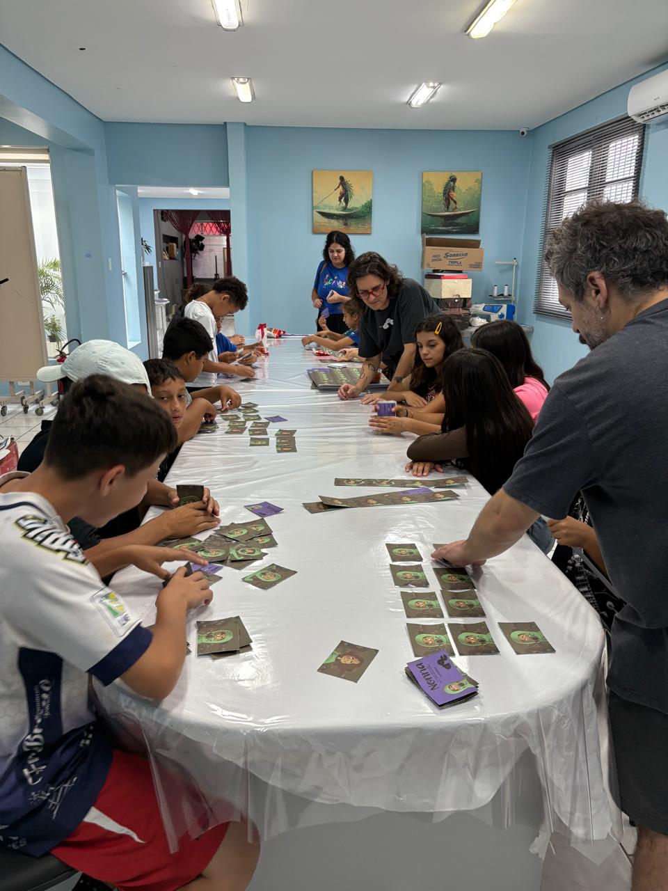Crianças do Serviço de Convivência visitam exposição “Cinema Mulher” na Casa da Cultura 7 casacult2
