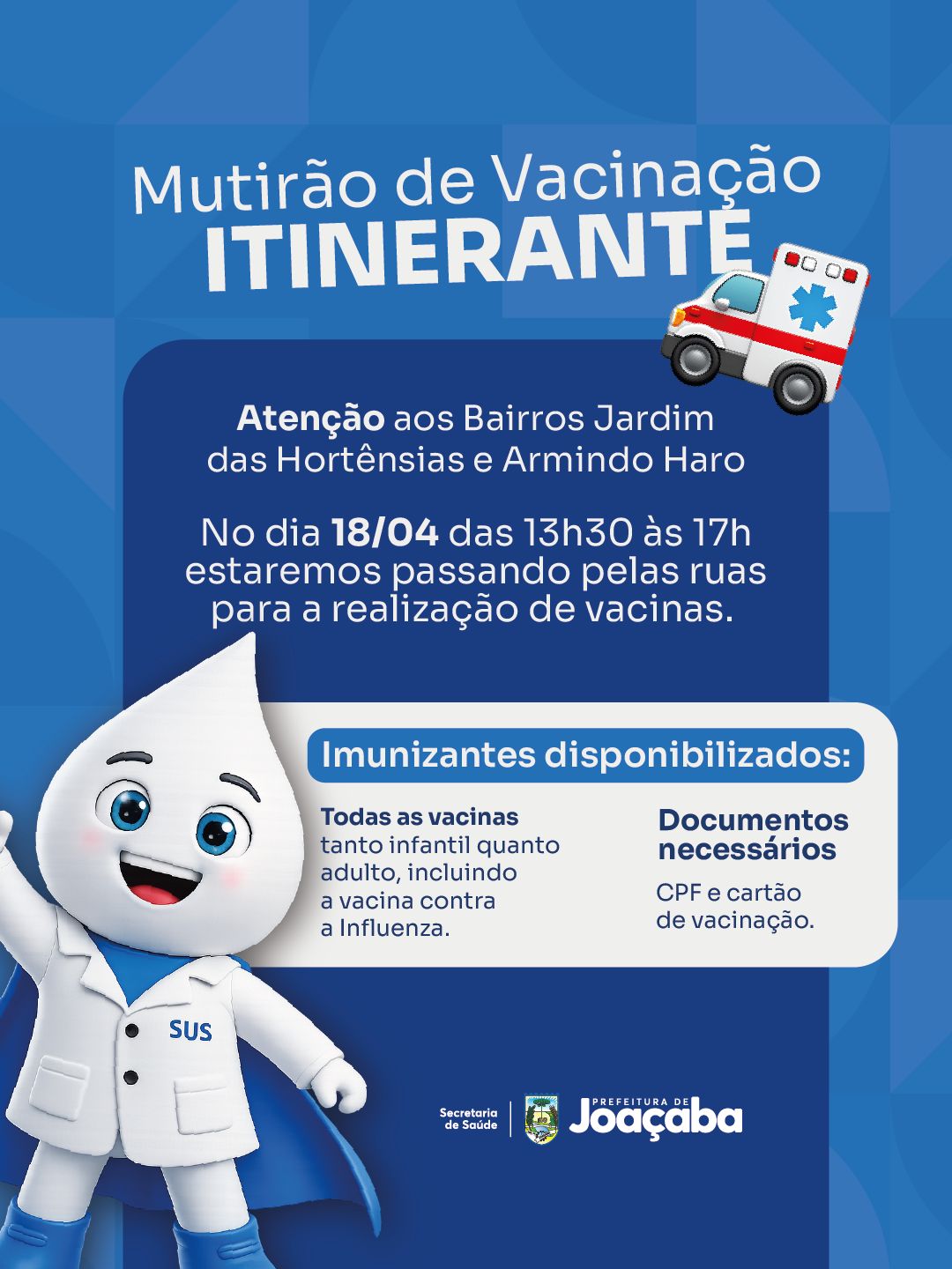 Notícias - Ascenda Digital 73 vacina