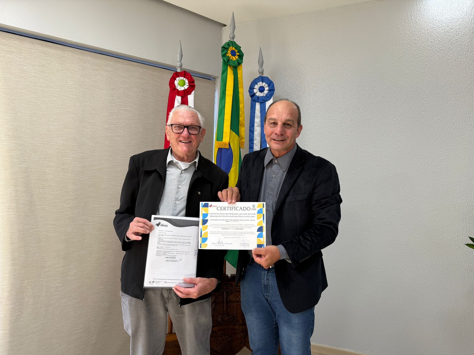 Joaçaba firma termos de fomento do FMDI 2026 e destina mais de R$ 870 mil para projetos voltados à pessoa idosa 6 idoso2