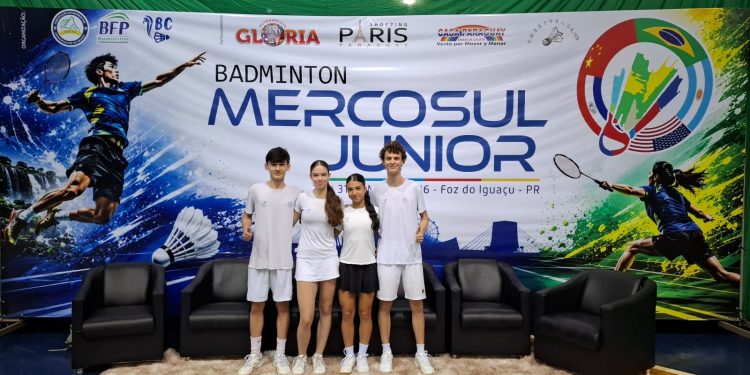AMOB conquista sete medalhas no 2º Mercosul Internacional Júnior de Badminton 2026 1 bad1